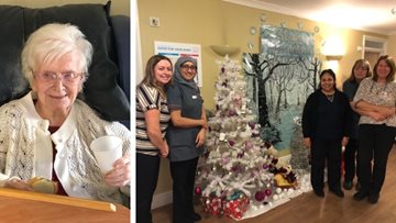 Warrens Hall care home enjoys light switch-on
